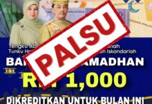bantuan ramadan palsu