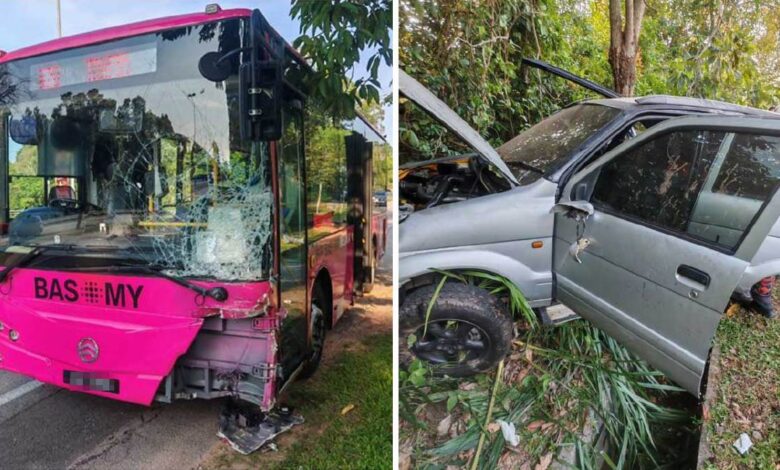 Pemandu 'bas pink' terlibat kemalangan maut ditahan polis