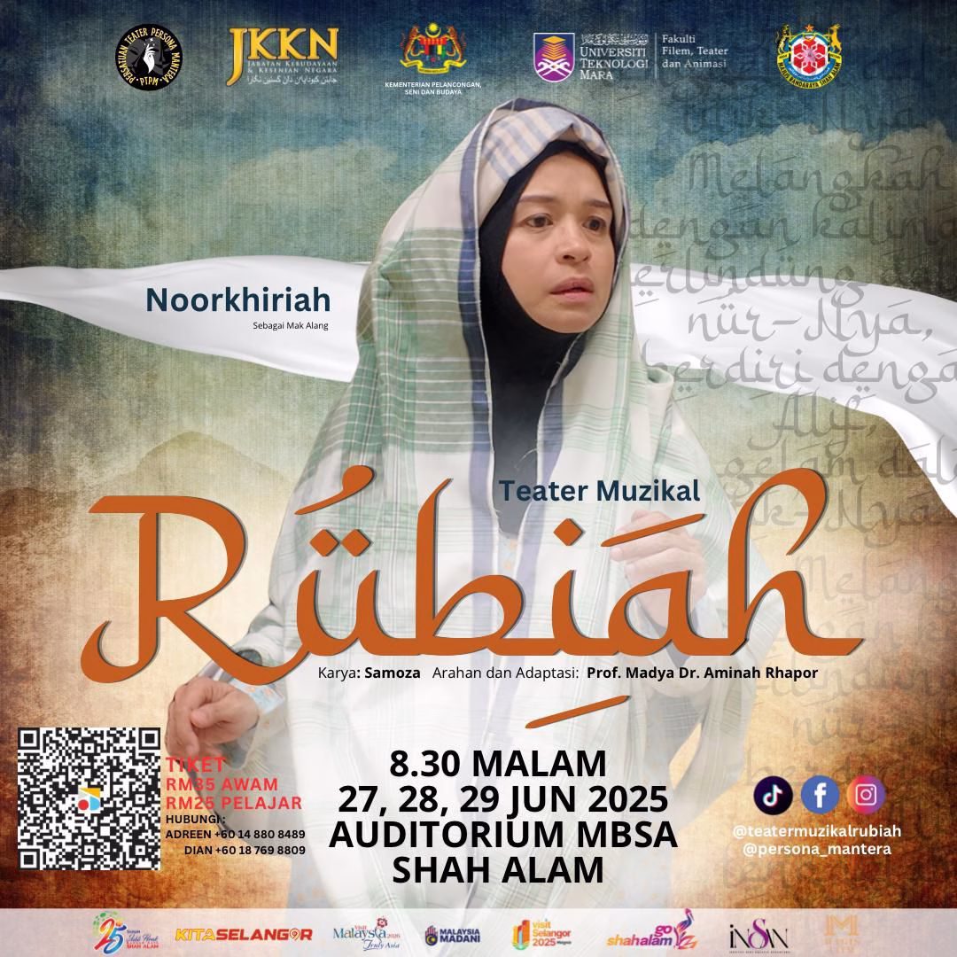 Legenda Rubiah dipentaskan di MBSA, angkat warisan Kuala Selangor