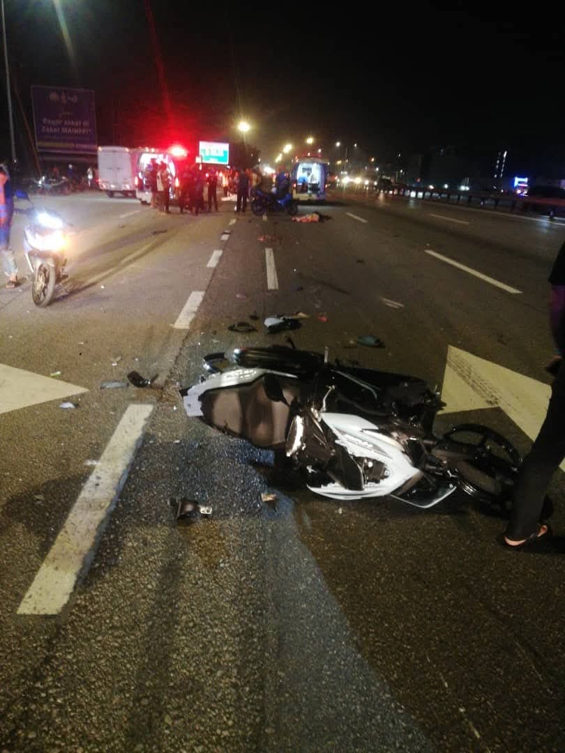 Tekong Kelantan Warriors parah, dua maut dalam kemalangan ngeri di Lebuhraya PLUS