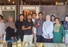 Fadhlina turun padang, santuni warga pendidik di Taiping