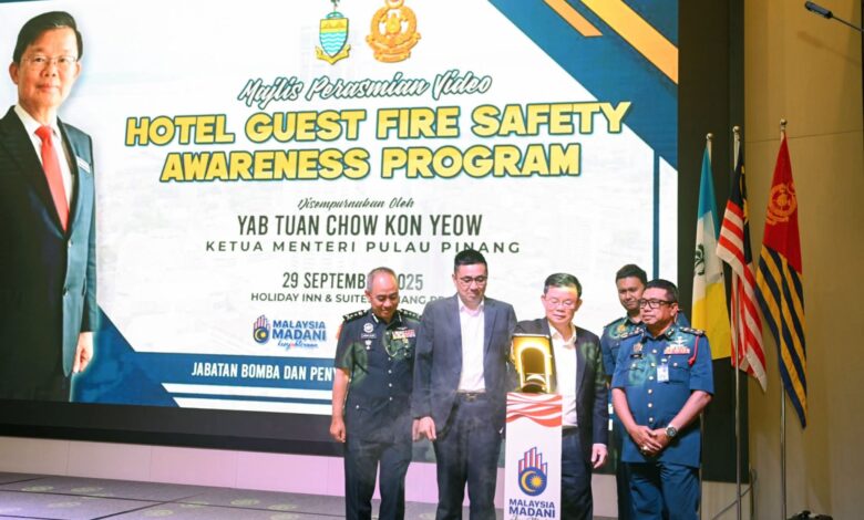 Hotel di Pulau Pinang wajib tayang video keselamatan kepada tetamu