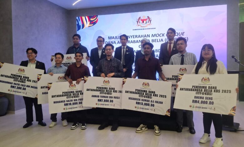 31 belia terima Dana Antarabangsa IYF@KBS, Jendela 3 dibuka hingga 7 September