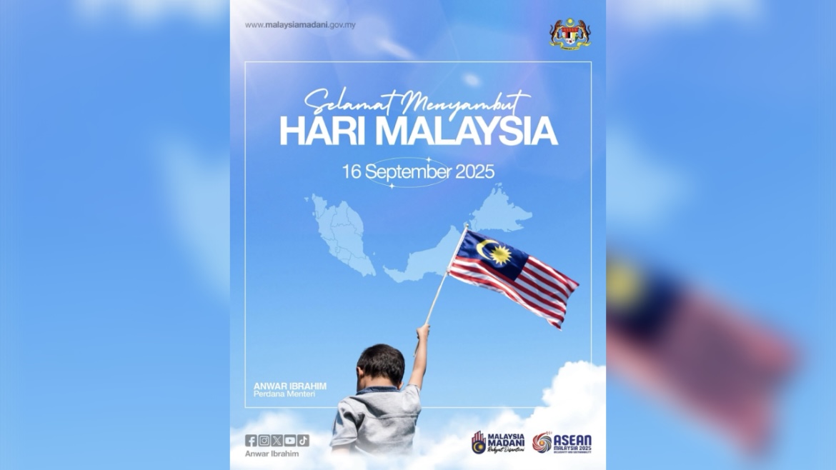 Poster Rph PM seru rakyat perkukuh semangat perpaduan sempena Hari Malaysia ...