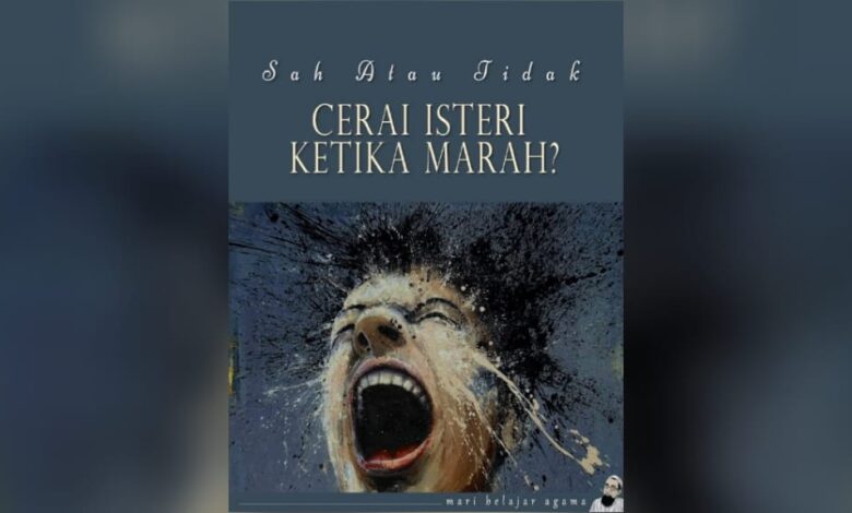 Hukum cerai isteri ketika marah