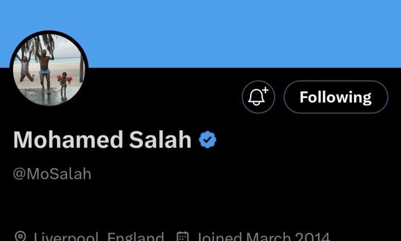 Salah padam semua kaitan dengan Liverpool di X