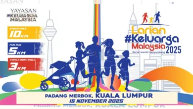 Larian Keluarga Malaysia 2025 tawar markah PAJSK, hadiah lumayan menanti peserta