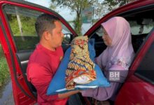 Bayi kebumi banjir