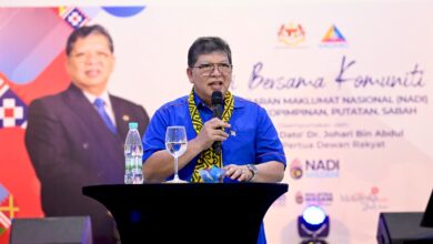 Yang di-Pertua Dewan Rakyat, Tan Sri Dr. Johari Abdul di program NADI