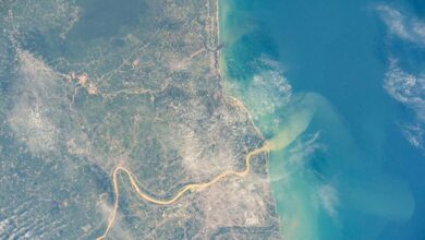 Imej ISS Sungai Kelantan