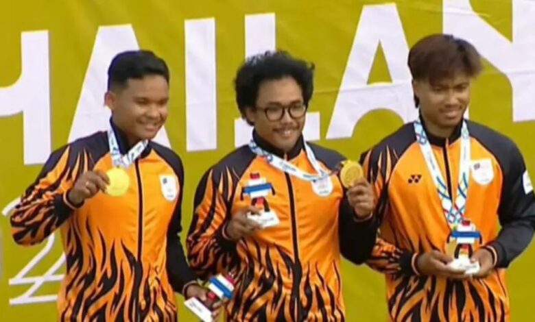 Muhammad Ridwan Sahrom, Muhammad Fadhil Mohd Zonis dan Mohd Akmal Nazimi Jusena