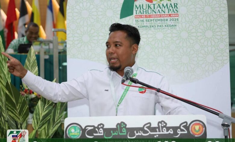 Naib Ketua Pemuda PAS Selangor, Muhammad Faizzuddin Mohd Zai