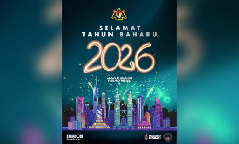 Perutusan Tahun Baharu 2026 Anwar