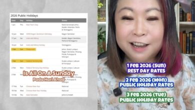 Tangkap layar perkongsian di Instagram oleh @professionalbimbo berhubung cuti tambahan selepas Hari Thaipusam dan Hari Wilayah Persekutuan.