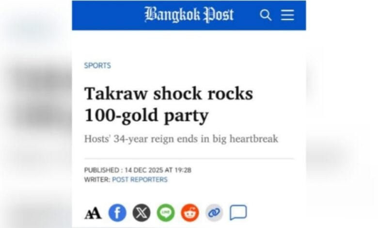 Takraw Bangkok Post