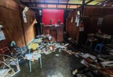 Warga emas maut dicangkul
