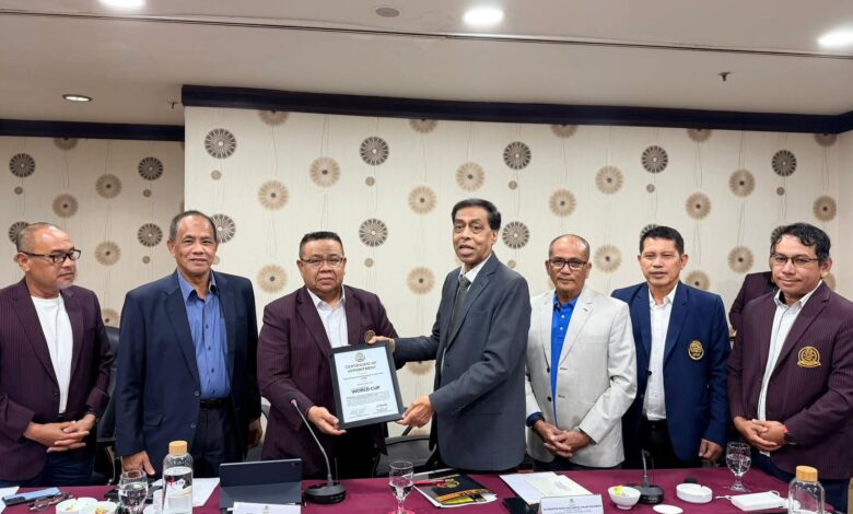 ISTAF telah memberikan Sijil Penghargaaan Pengiktirafan Mohammad Syahir Mohd Rosdi sebagai Tekong Terbaik Dunia dan Sijil Kelulusan Penganjuran ISTAF World Cup 2026 kepada Malaysia. Sijil telah disampaikan sendiri oleh YBhg Datuk Abdul Halim Kader (SUA ISTAF merangkap Presiden ASTAF) kepada Dato’ Presiden PSM.