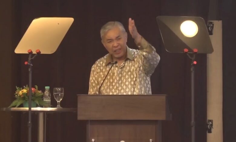 Presiden UMNO, Datuk Seri Dr Ahmad Zahid Hamidi