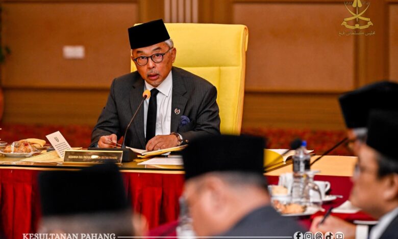 Sultan Pahang Al-Sultan Abdullah Ri'ayatuddin Al-Mustafa Billah Shah