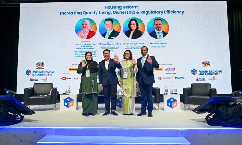 Malaysia Economy Forum 2026 yang berlangsung di Pusat Konvensyen Kuala Lumpur (KLCC), di sini hari ini.