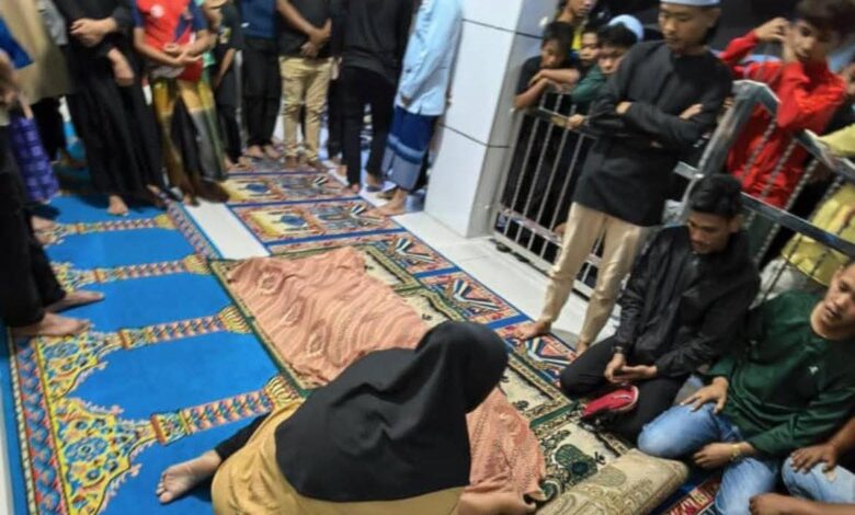 Jemaah masjid meninggal