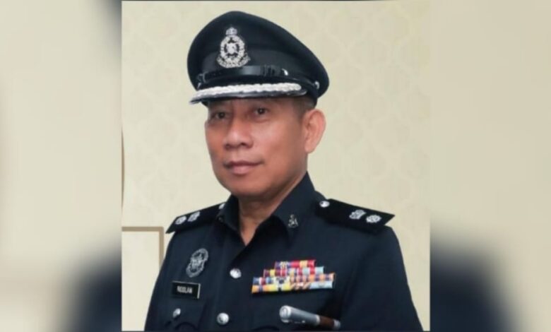 Ketua Polis Daerah Tangkak Roslan Mohd Talib