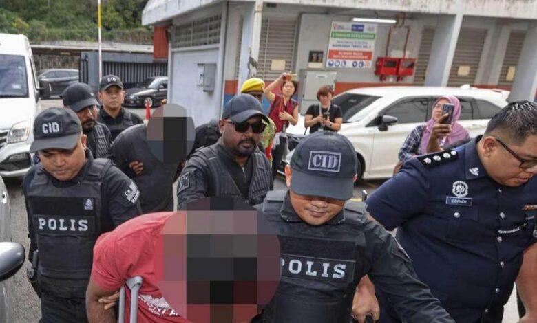 Suspek bunuh lima beranak