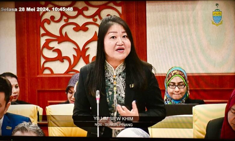 Pengerusi Jawatankuasa Pembangunan Sosial, Kebajikan dan Hal Ehwal Bukan Islam Pulau Pinang, Lim Siew Khim