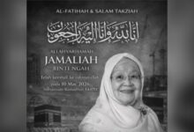 Ibu mentua Ismail Sabri