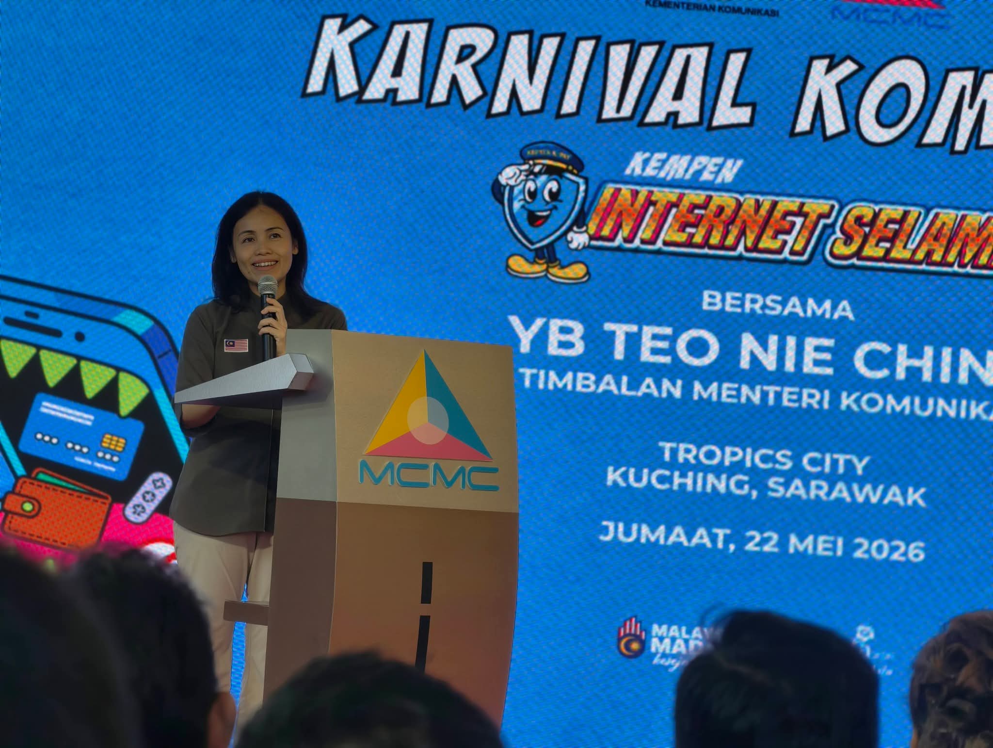 Timbalan Menteri Komunikasi, Teo Nie Ching